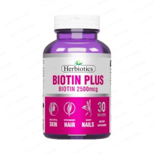 BIOTIN 2500MCG TAB 30S HERBIOTICS