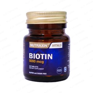 BIOTIN 5000MCG TAB30S NUTRAXIN
