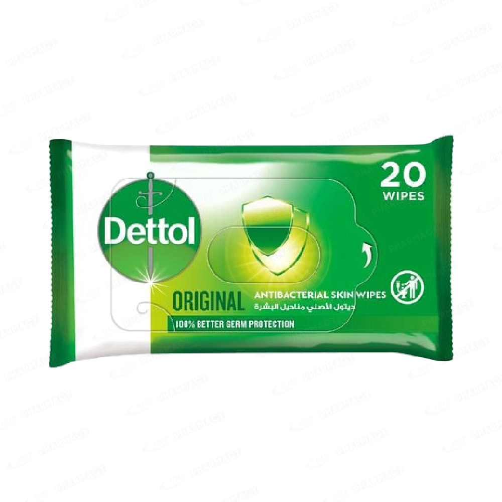 DETTOL WIPES LARGE 20PCS