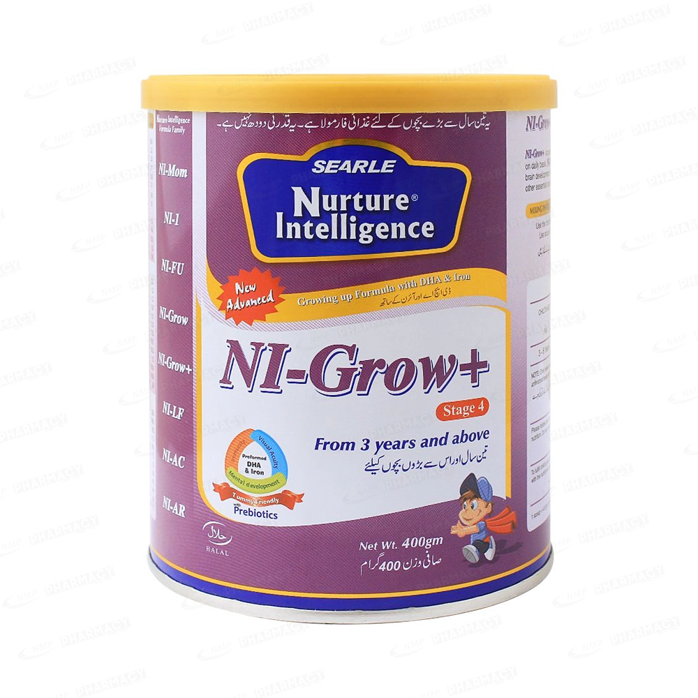 NI GROW PLUS4 400GM MILK
