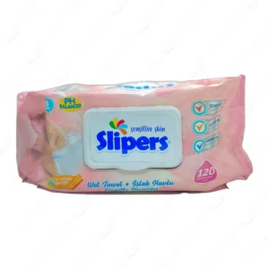 SLIPERS BABY WIPES 120S