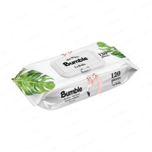 BUMBLE WET WIPES LABELLA 120PCS
