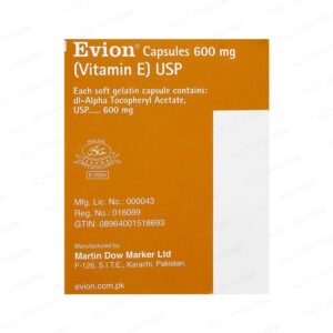 EVION 600MG CAP