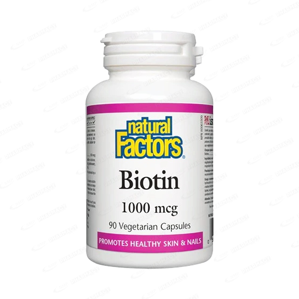 NAT FAC BIOTIN 1000MCG CAP 90S