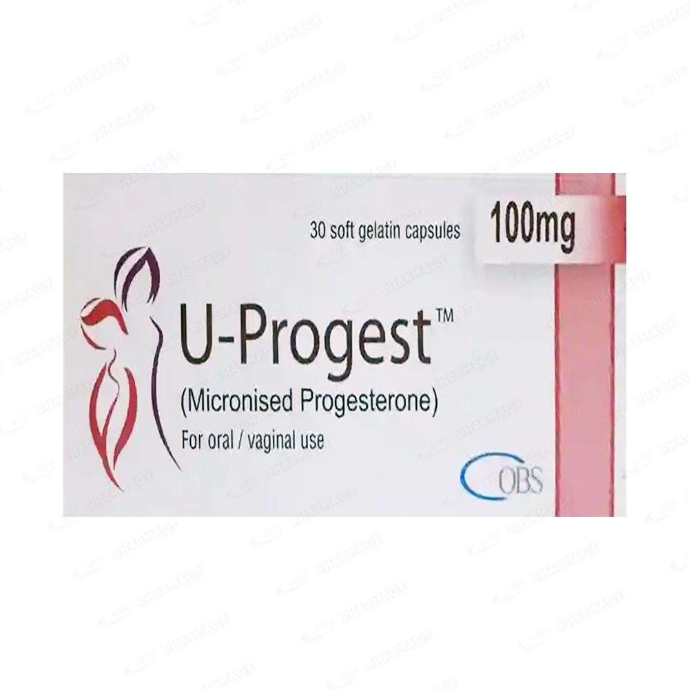 U PROGEST 100MG CAP